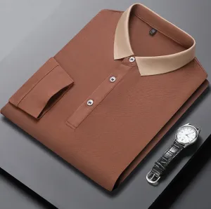 Ivyshape | Business Casual Polo Shirt