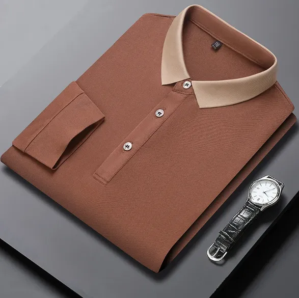 Ivyshape | Business Casual Polo Shirt