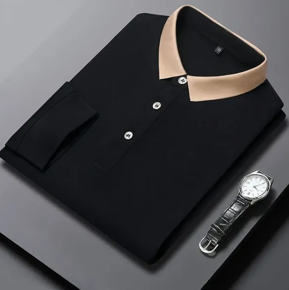 Ivyshape | Business Casual Polo Shirt