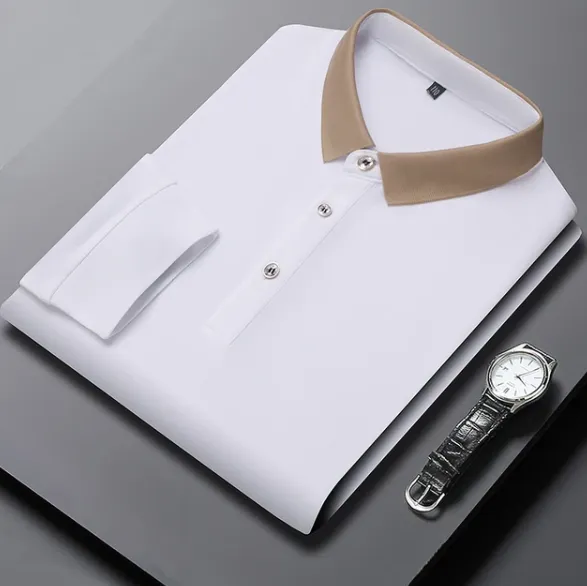 Ivyshape | Business Casual Polo Shirt
