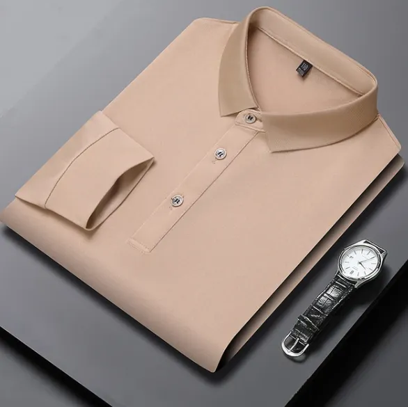 Ivyshape | Business Casual Polo Shirt
