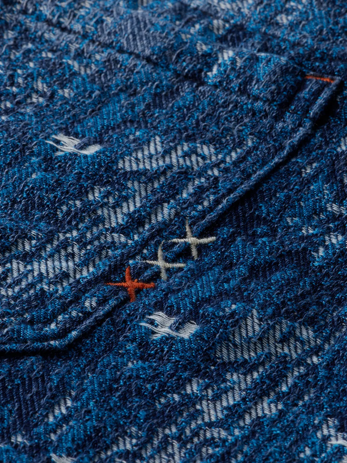 Jacquard denim workwear jacket