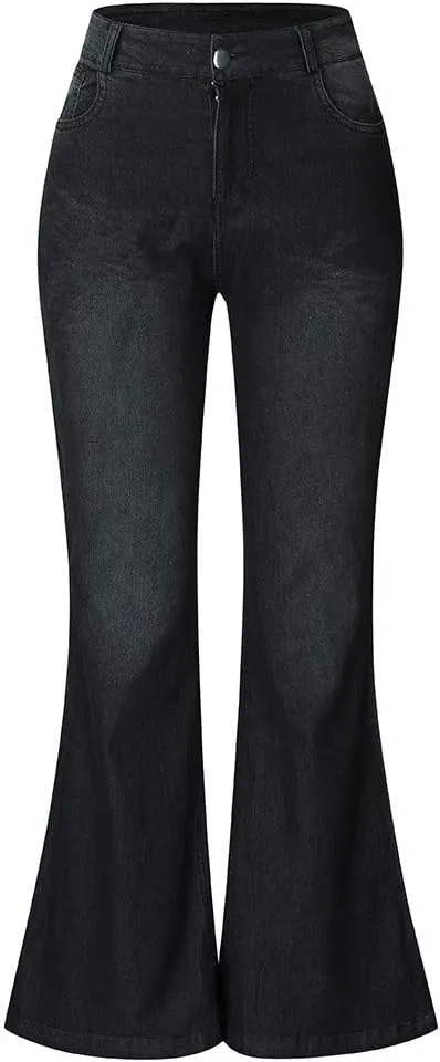 Jeans for Women Trendy Jeans Mid Womens Poket Lace Denim Casual Women's Jeans Jeans for Women Trendy Black Pants