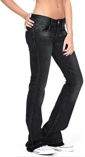 Jeans for Women Trendy Jeans Mid Womens Poket Lace Denim Casual Women's Jeans Jeans for Women Trendy Black Pants