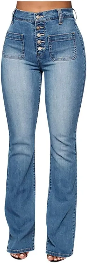Jeans Women Lace Poket Waisted Pants Trousers Up Womens Casual Women's Jeans Jeans for Women Jeans Women Junior