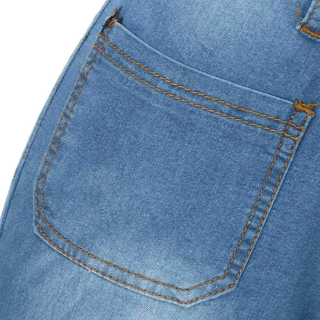 Jeans Women Lace Poket Waisted Pants Trousers Up Womens Casual Women's Jeans Jeans for Women Jeans Women Junior