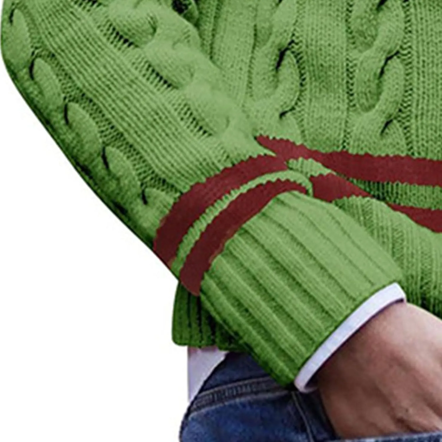 JEShifangjiusu Men'S Casual Slim Fit V-Neck Pullover Long Sleeve Knitted Pullover Sweaters Slim Fit Ribbed Knit Sweaters