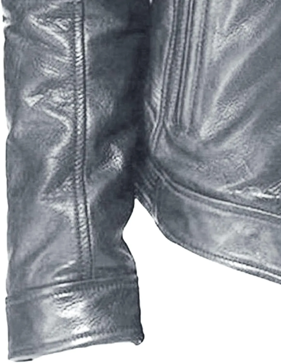 JEsilunmaMY Men's Solid Color PU Leather Jacket Stand Collar Motorcycle Biker Coats Warm Winter Punk Slim Bomber Outwear