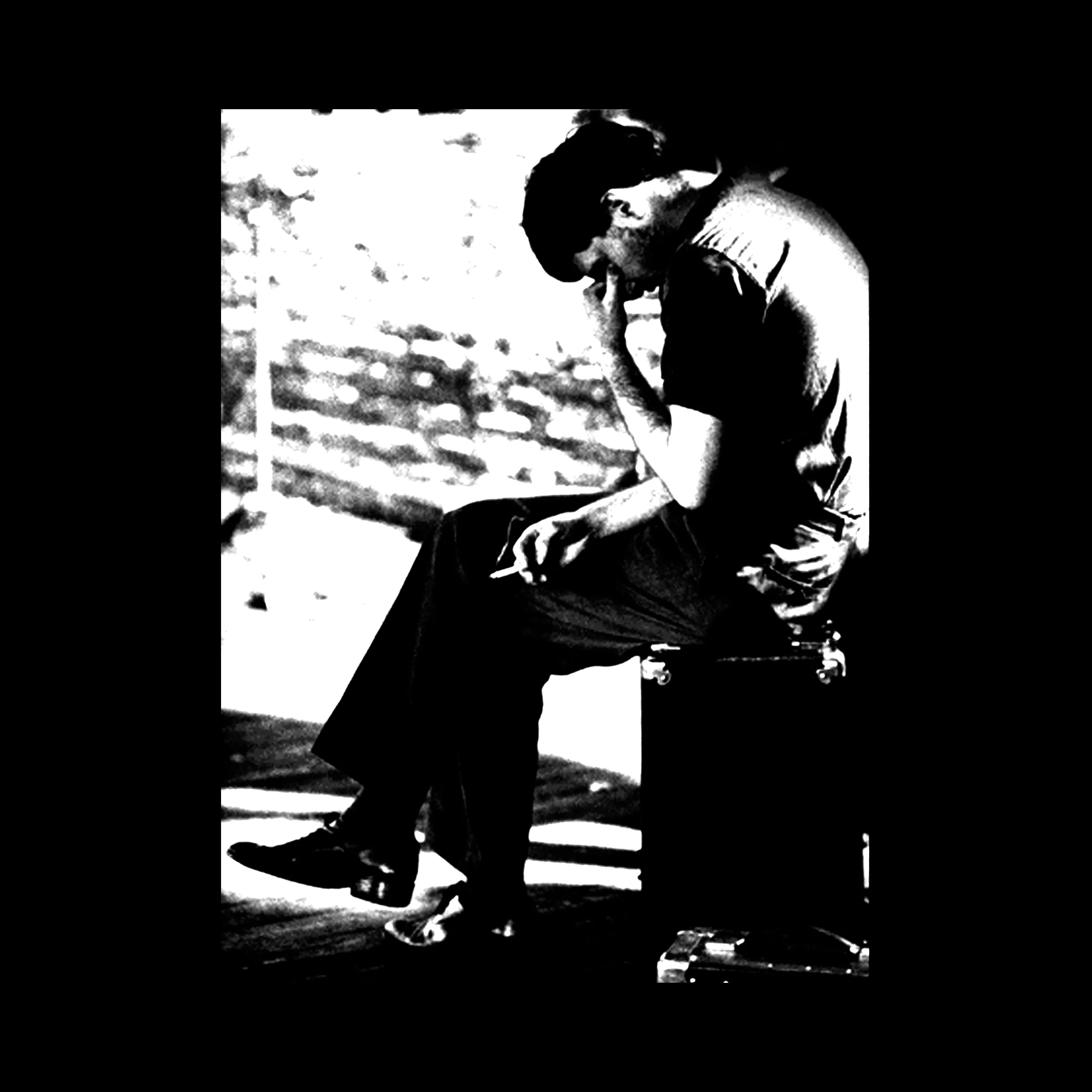 Joy Division Ian Curtis Depressed Slim Fit Tee