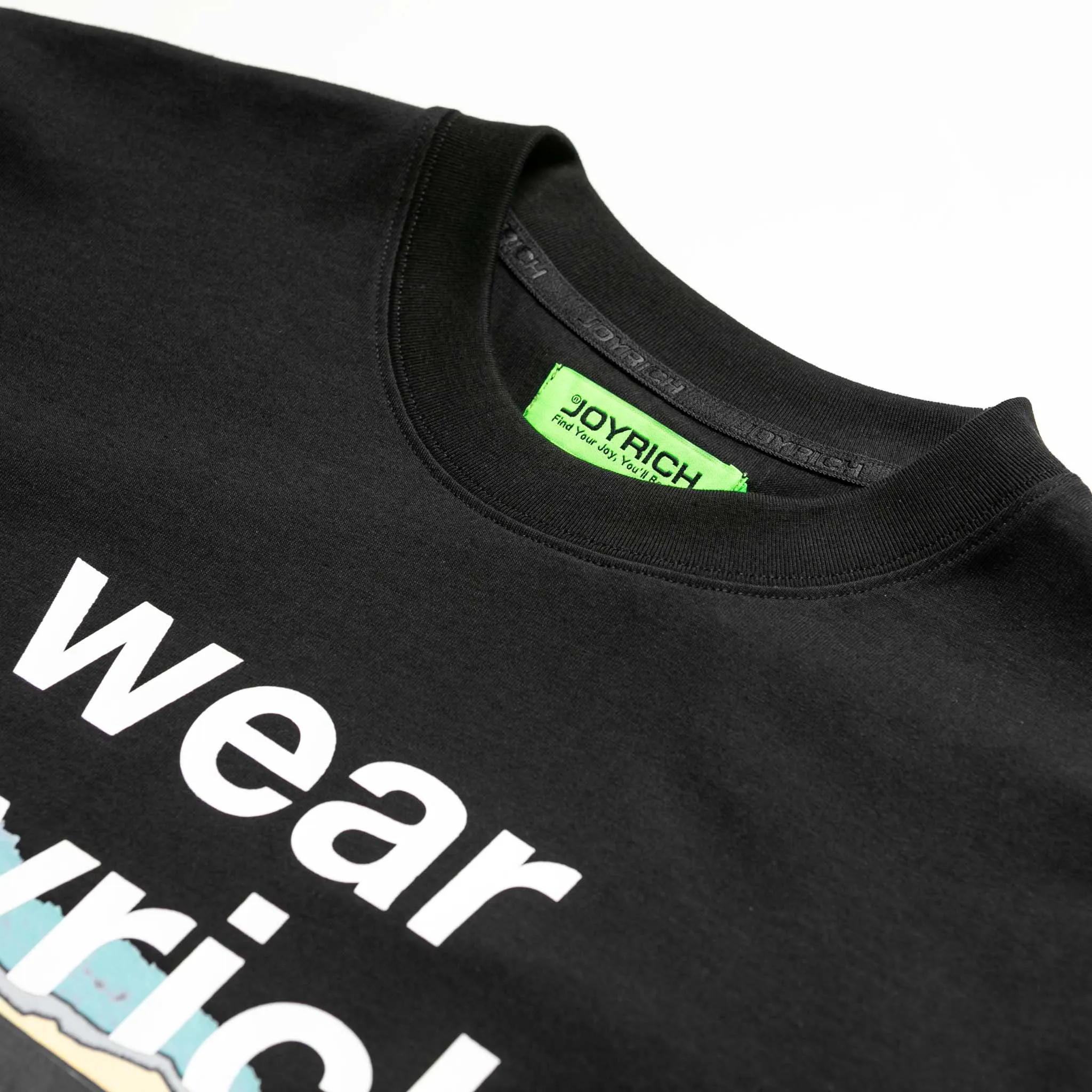 Joyrich Swag Teddy Tee Black