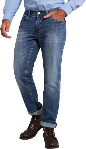 JP 1880 Menswear Big & Tall Plus Size L-8XL Super Stretch Used Look 5 Pocket Straight Fit Denim Jeans 711564