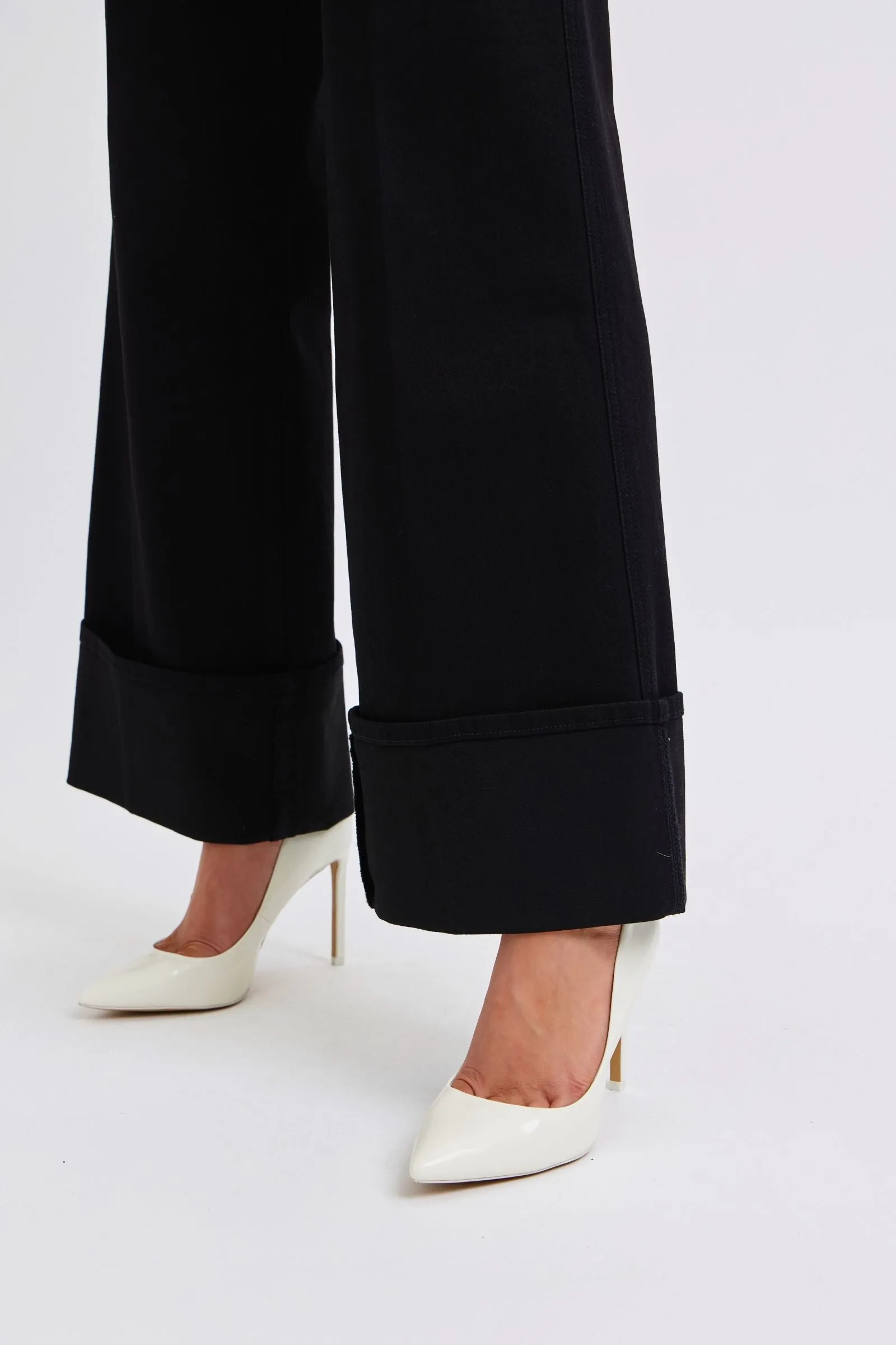 Judy Blue HW Retro Wide Leg w/ Cuff