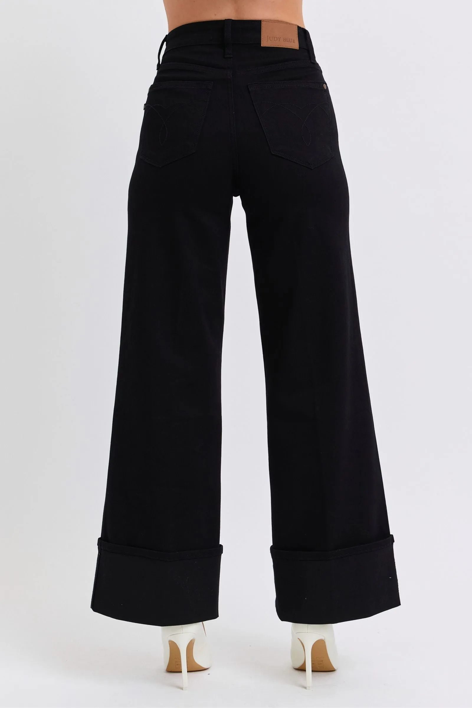 Judy Blue HW Retro Wide Leg w/ Cuff