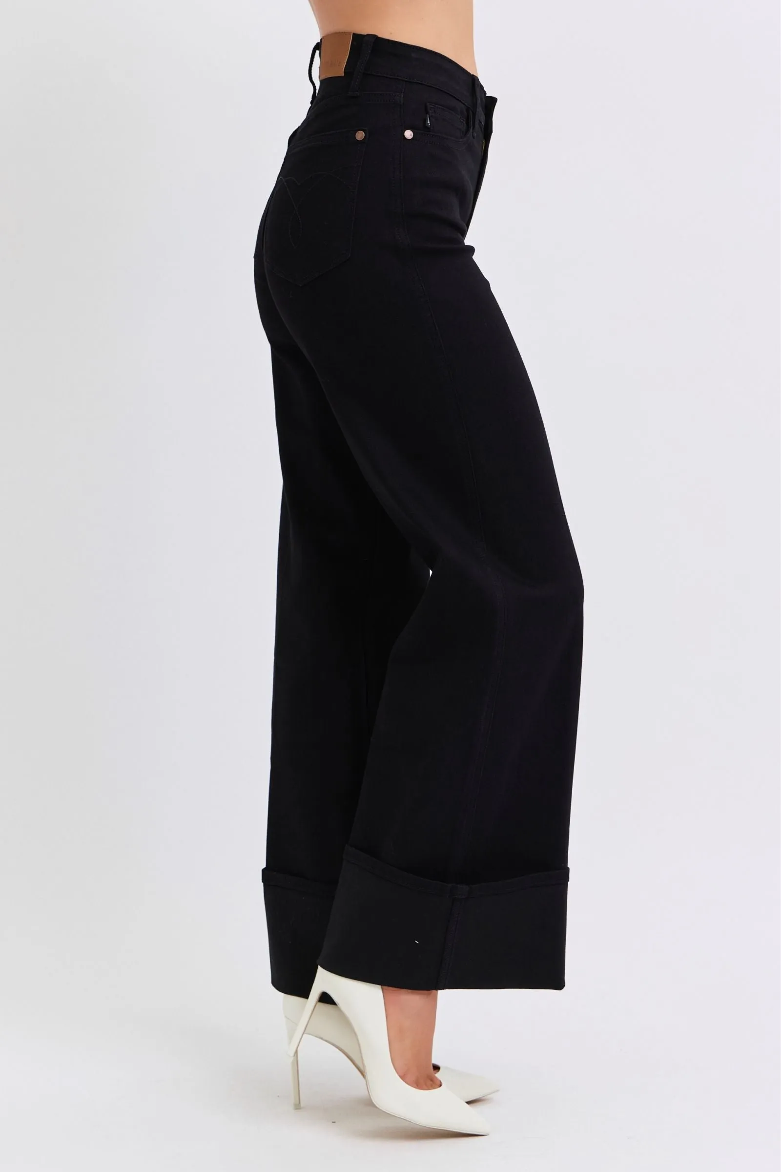 Judy Blue HW Retro Wide Leg w/ Cuff