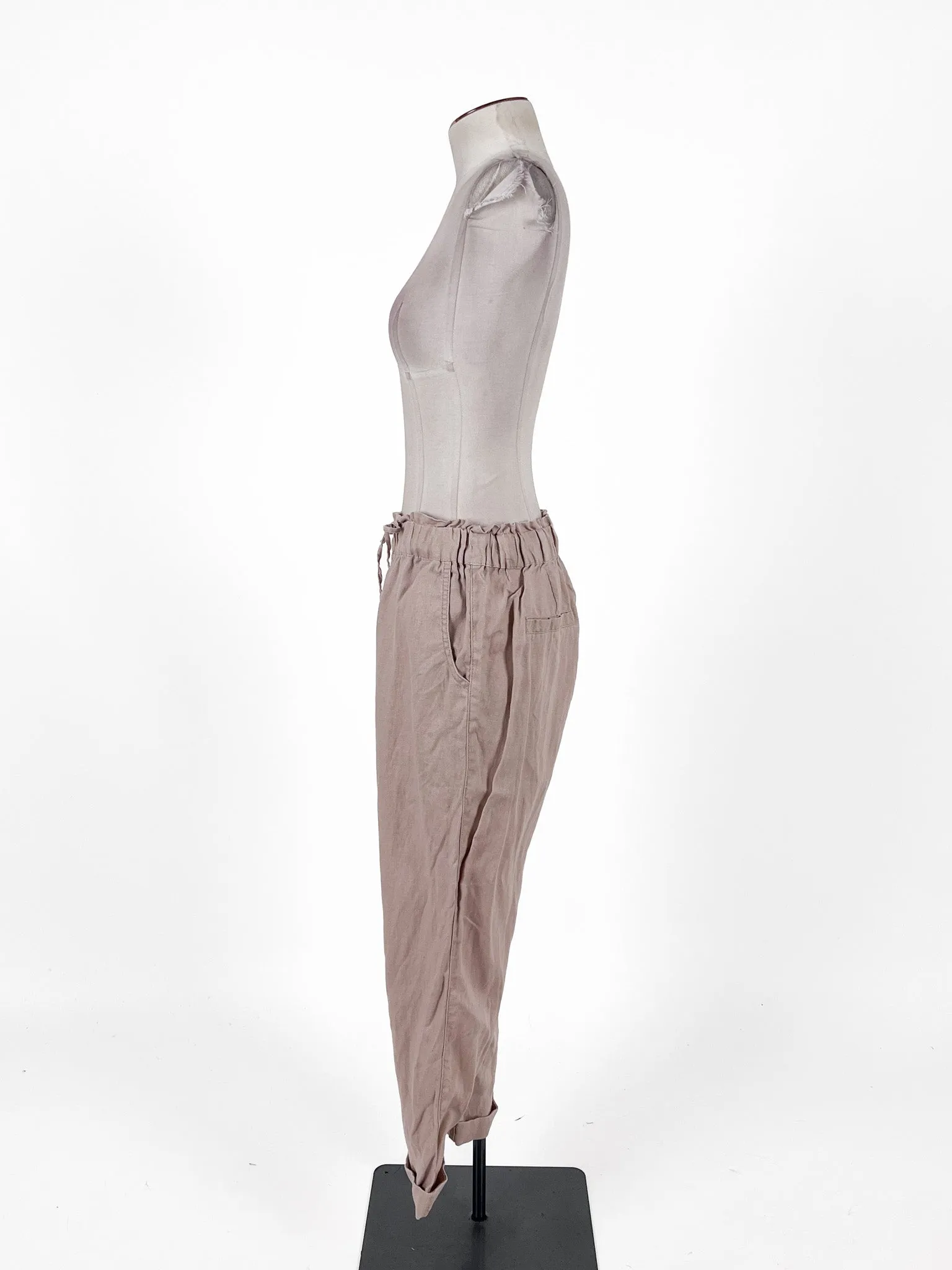 Just Jeans | Beige Cropped Straight fit Pants | Size 10