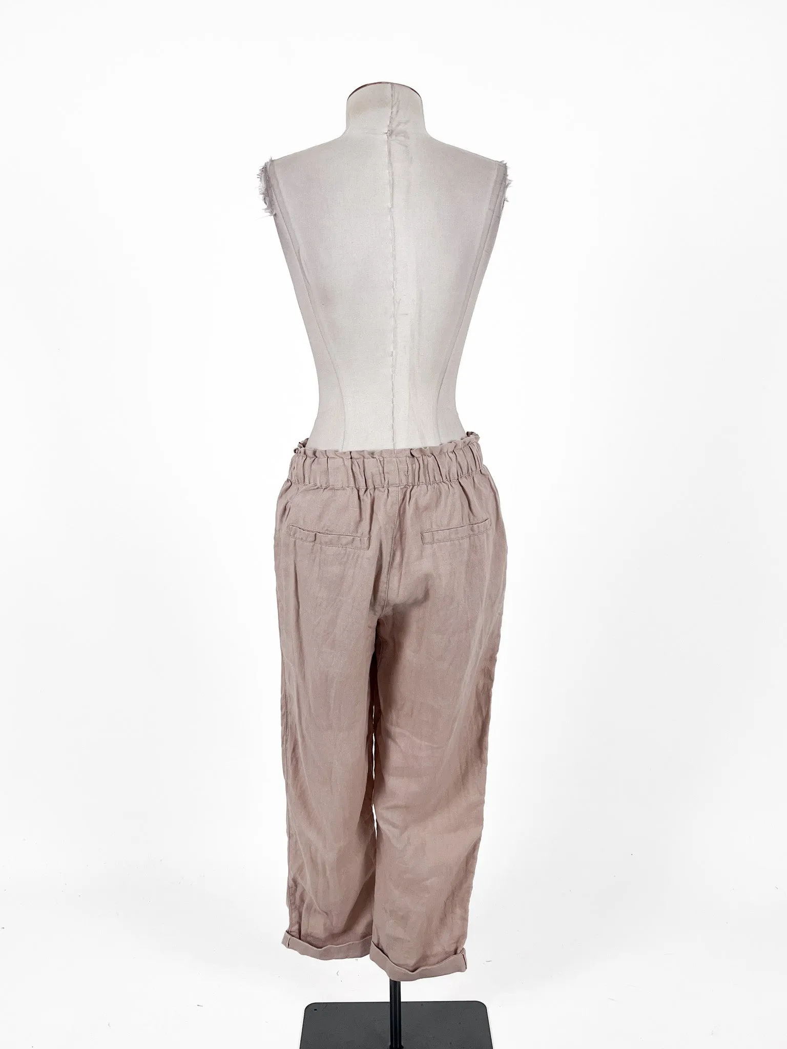 Just Jeans | Beige Cropped Straight fit Pants | Size 10