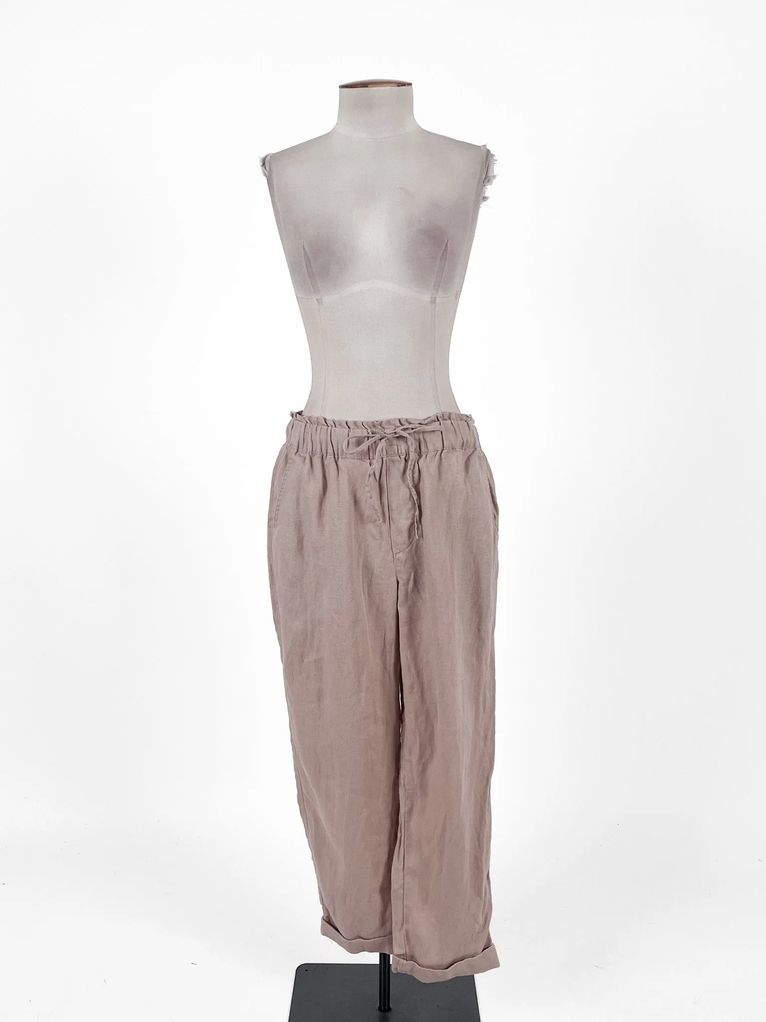 Just Jeans | Beige Cropped Straight fit Pants | Size 10