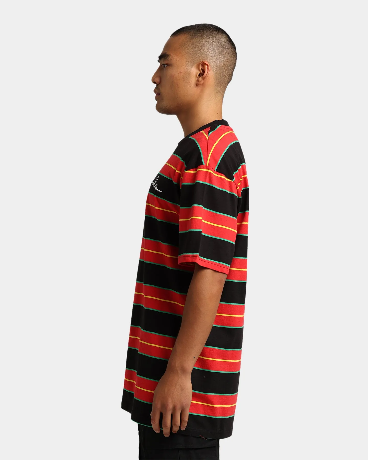 Karl Kani Originals Stripe T-Shirt Red