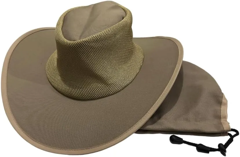 Khaki Lightweight Foldable Hat