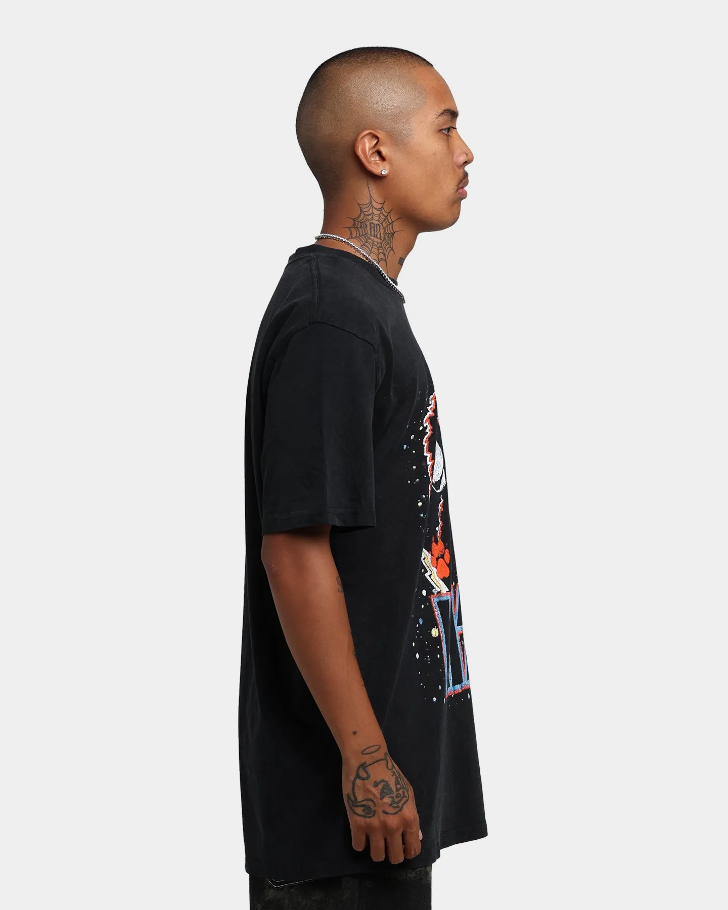 KISS Vintage Faces T-Shirt Black Wash