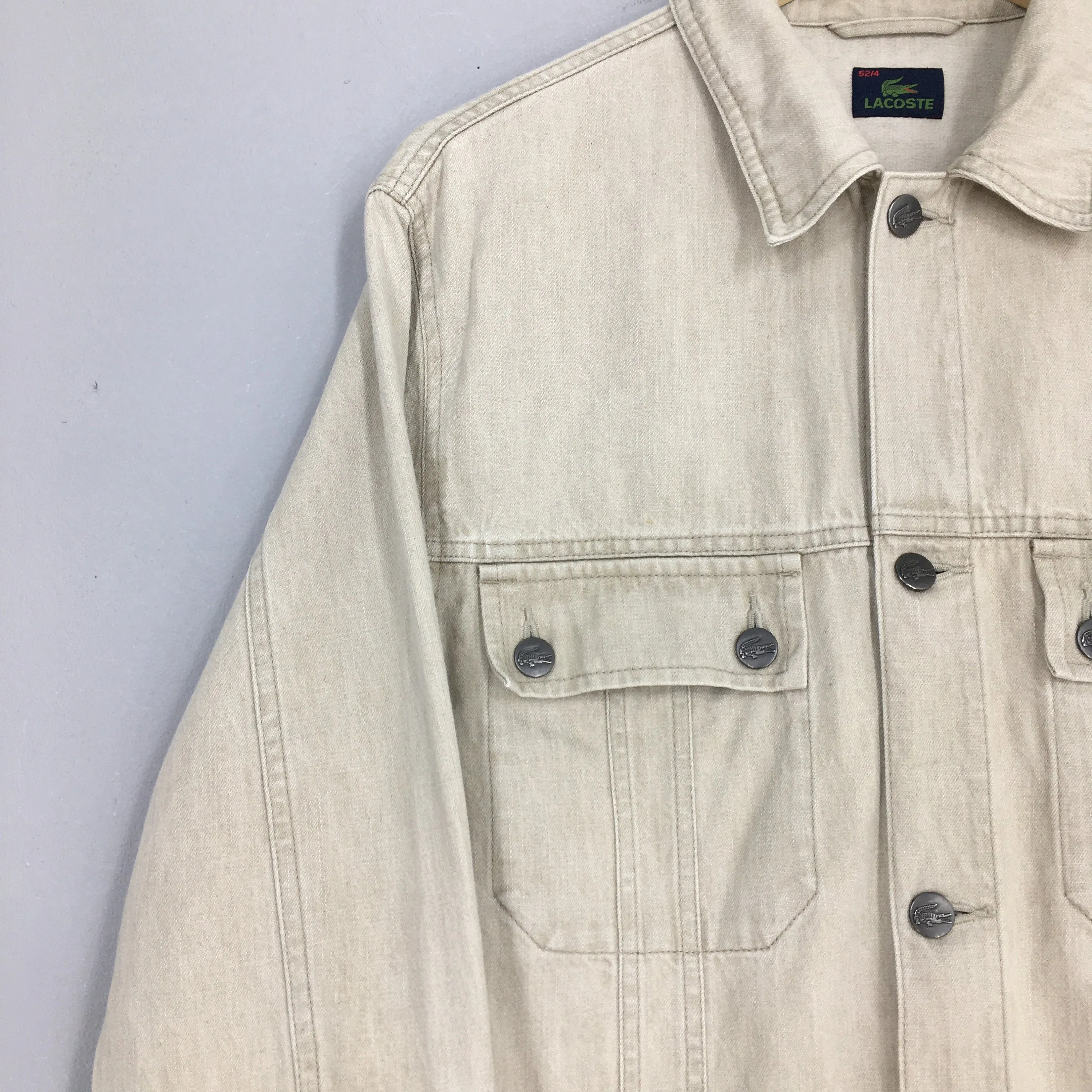 Lacoste Denim Worker Jacket Medium