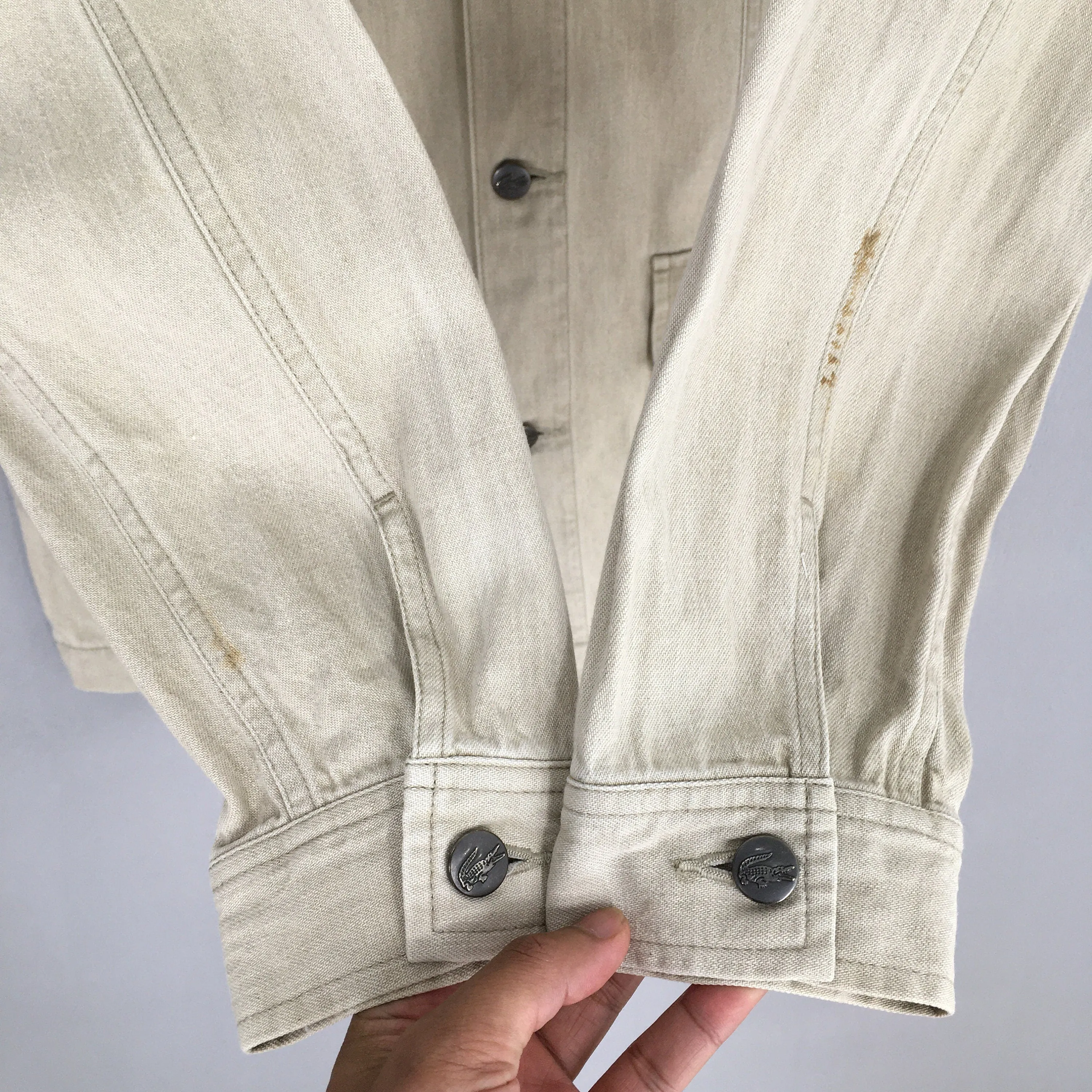Lacoste Denim Worker Jacket Medium