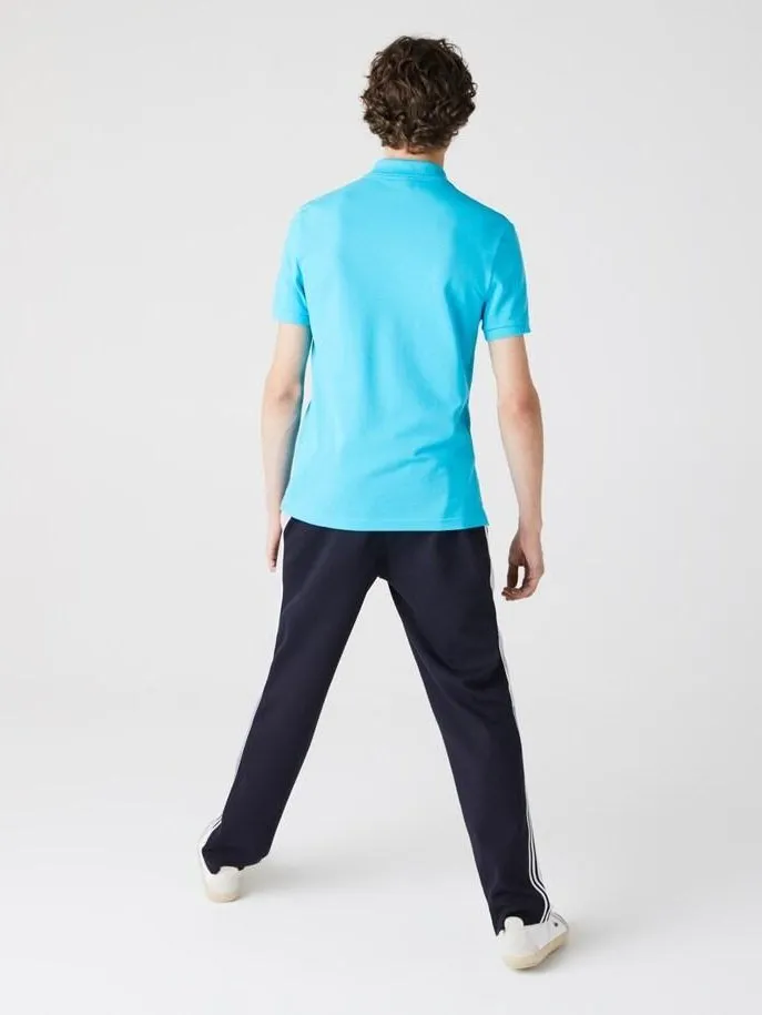 Lacoste Men's Slim Fit Pique Polo Turquoise PH4012 HL5