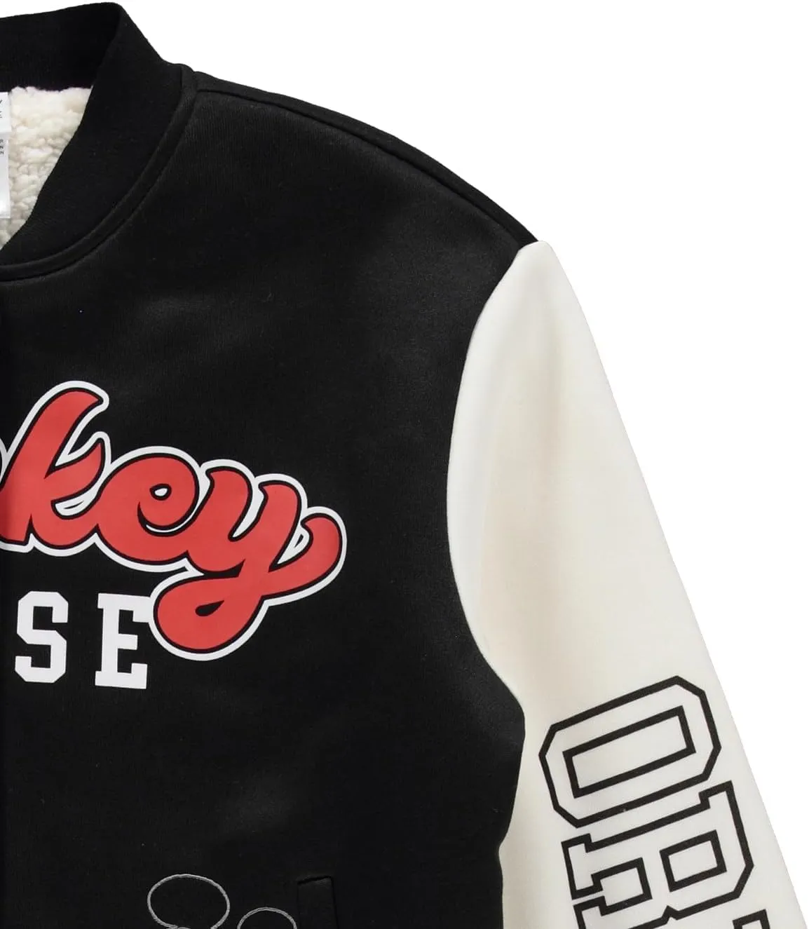 Ladies Mickey Mouse Bomber Jacket - Ladies Classic Mickey Mouse Authentic Bomber Jacket