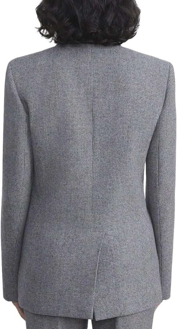 Lafayette 148 New York Double Breasted Wool-Blend Blazer
