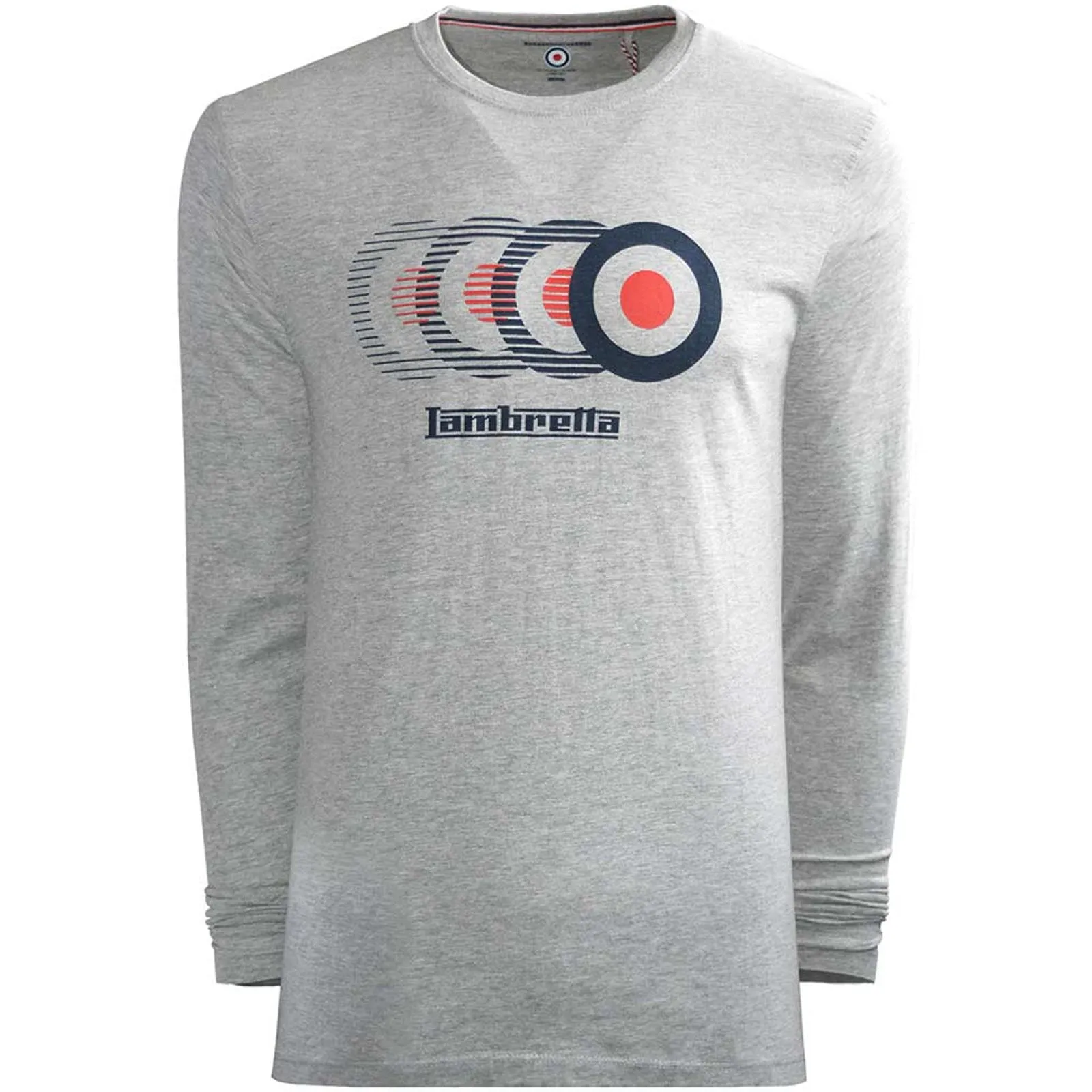 Lambretta Mens Target Loungewear Set - Grey/Navy