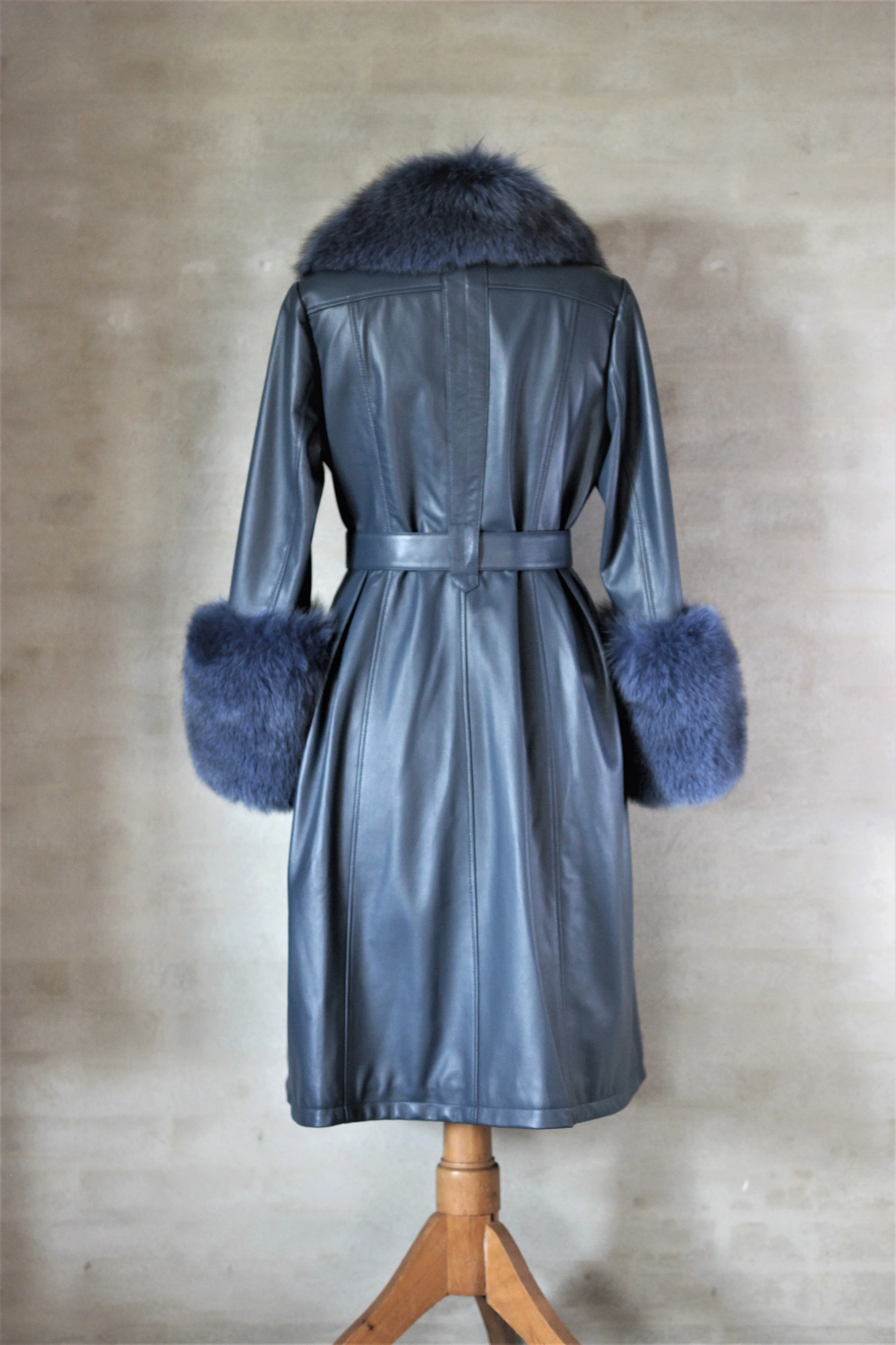 LAURA Trench Coat Dark Blue PRE-ORDER