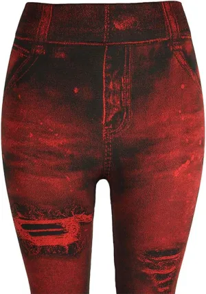 LCMTWX Jeans Women Jeans for Women Ripped Hem Low Waisted Jeans for Women High Waist Stretchy Jeans for Woman Jeans for