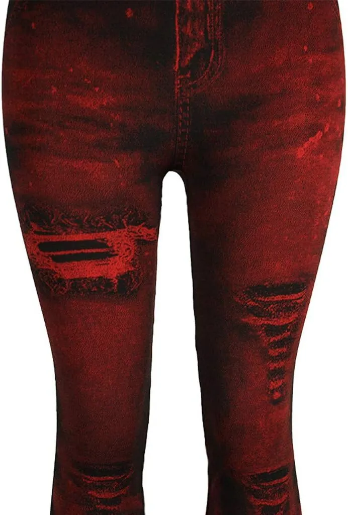 LCMTWX Jeans Women Jeans for Women Ripped Hem Low Waisted Jeans for Women High Waist Stretchy Jeans for Woman Jeans for