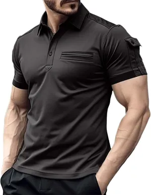 LCMTWX Mens Shirts Short Sleeve Soft Loose Outdoor Sports Lapel Solid Color Camouflage Printing Raglan Golf Apparel for