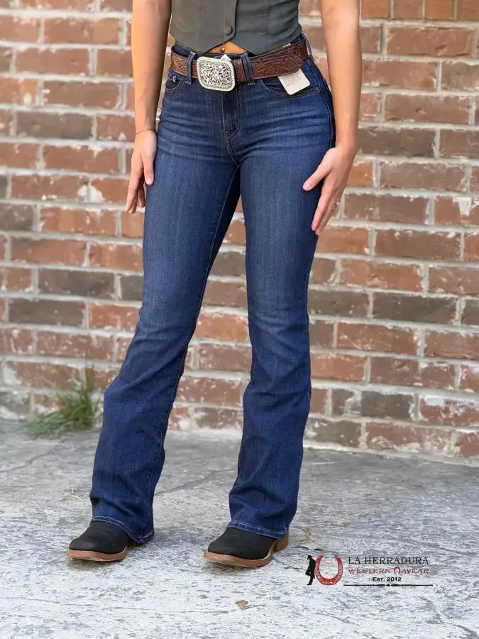 Levi’s 725 Stellar Stretch High-Rise Bootcut- Dark Wash Denim
