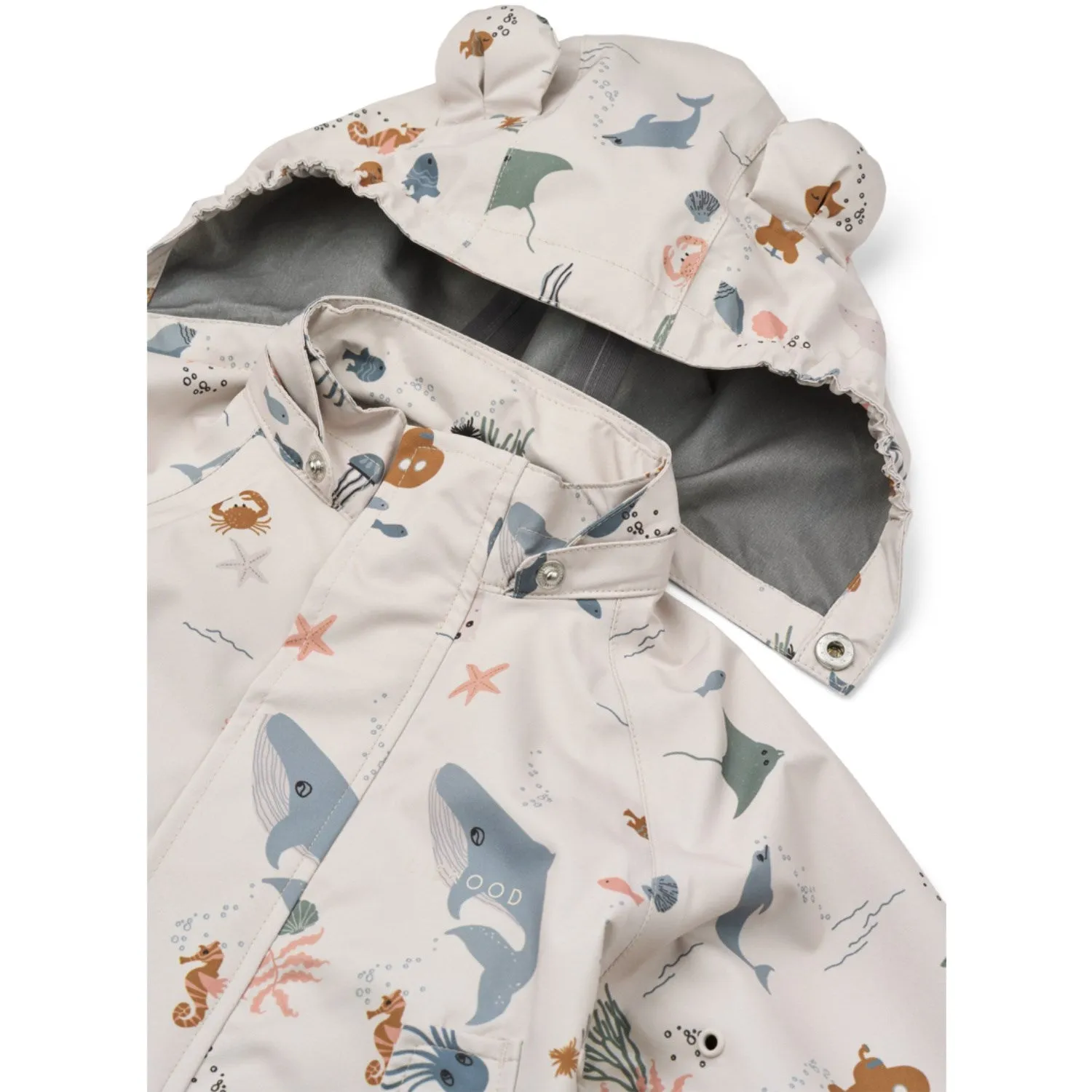 LIEWOOD Sea Creature / Sandy Manu Rainwear Set