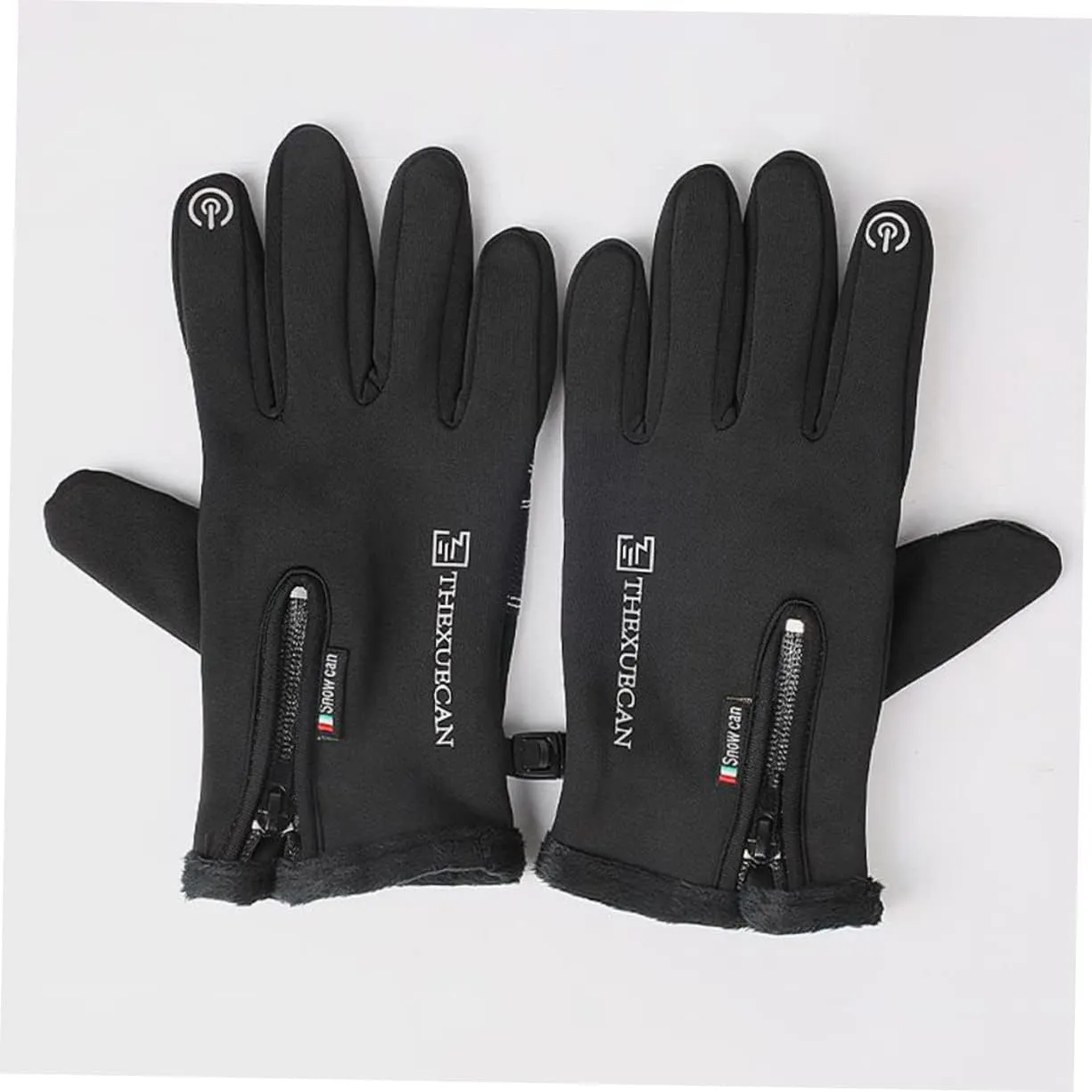 LIFKOME 1 Pair Thermal Touchscreen Gloves Windproof Thermal Gloves Warm Mittens for Men Driving Gloves Phone