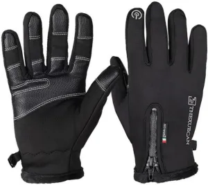 LIFKOME 1 Pair Thermal Touchscreen Gloves Windproof Thermal Gloves Warm Mittens for Men Driving Gloves Phone