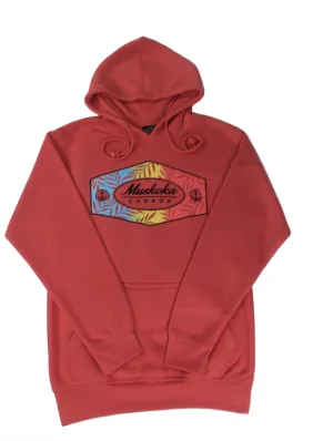 Lightweight Muskoka Hoodie in Coral
