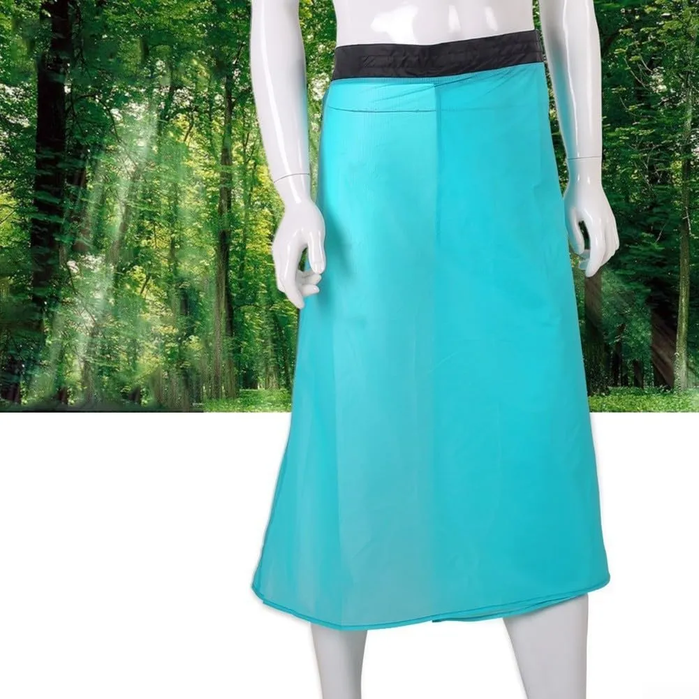 Lightweight Rain Skirt, Waterproof Lightweight Kilt, Raincoat Packable Windbreak Kilt Skirt for Riding Camping Hiking