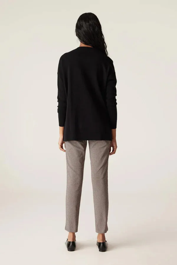 LIV MINI CHECK PANT | Brown Check
