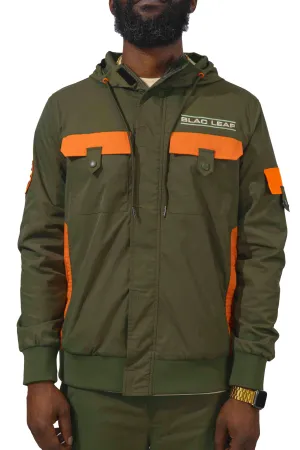 Live With Purpose Nylon Full Zip Hoodie Jacket