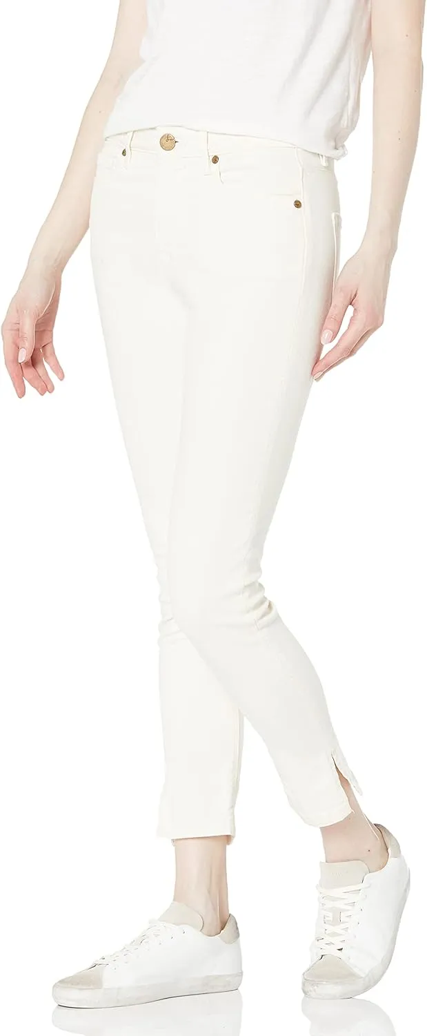 Lola Jeans Women's Skinny Jeans, Ivory, 18