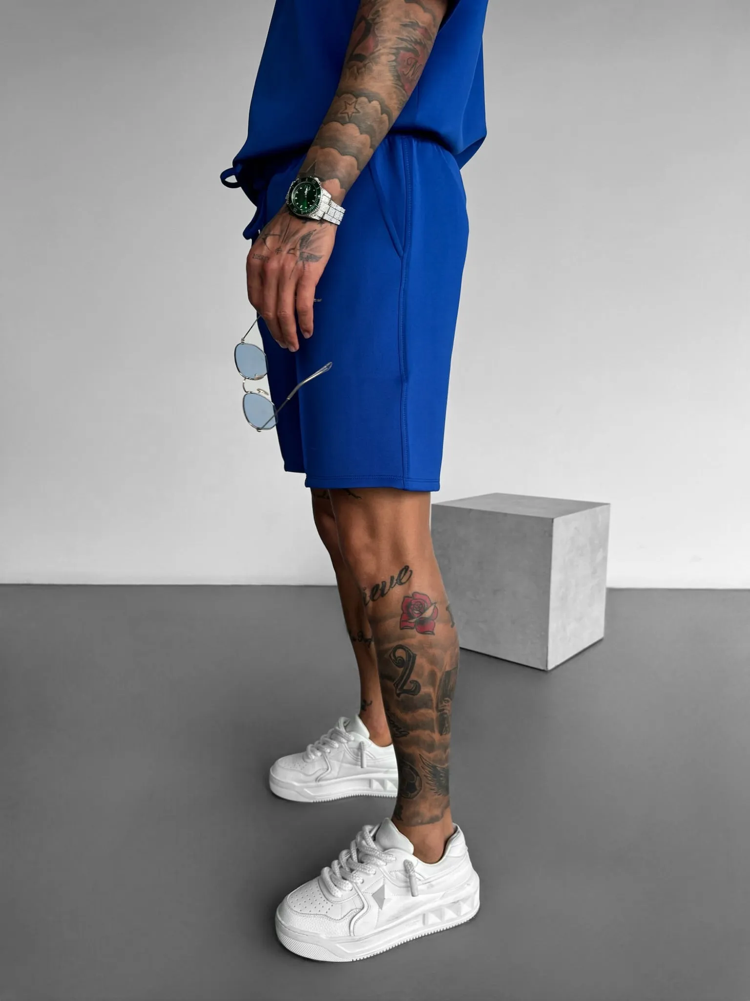 Loose Fit Seam Diver Shorts  - Saks