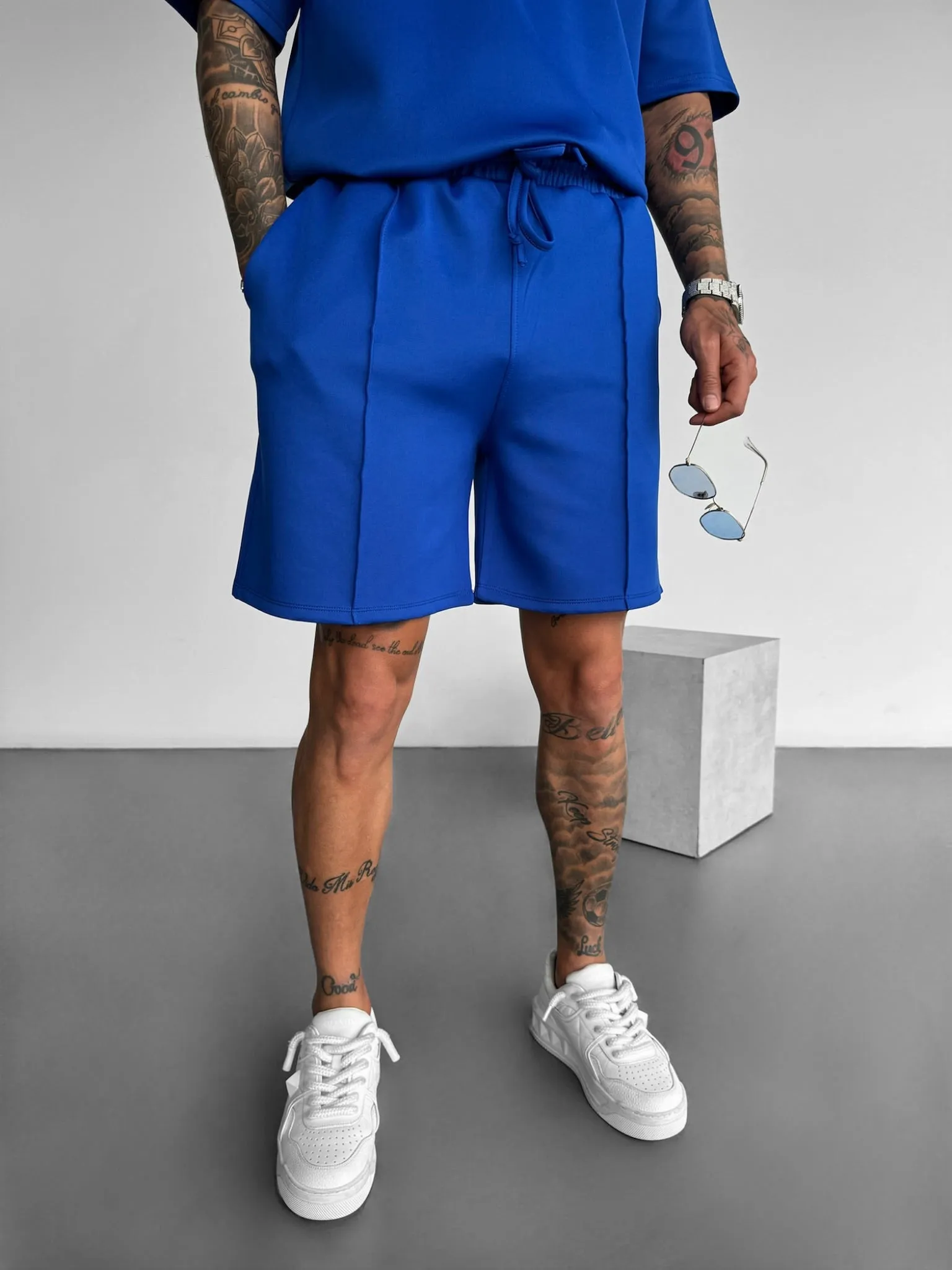 Loose Fit Seam Diver Shorts  - Saks