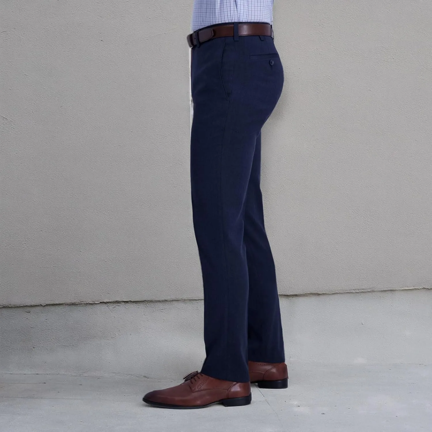 Louis Raphael Men's Slim Fit Dress Pant