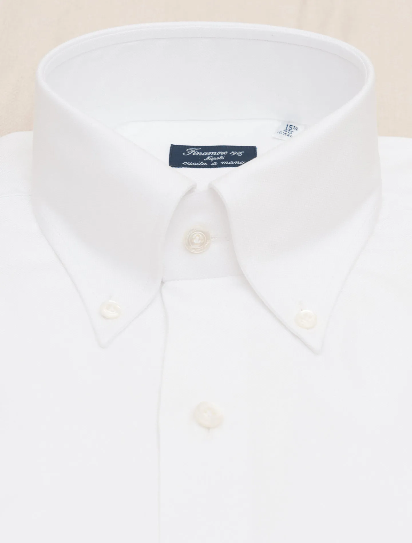 Lucio Royal Oxford Shirt White