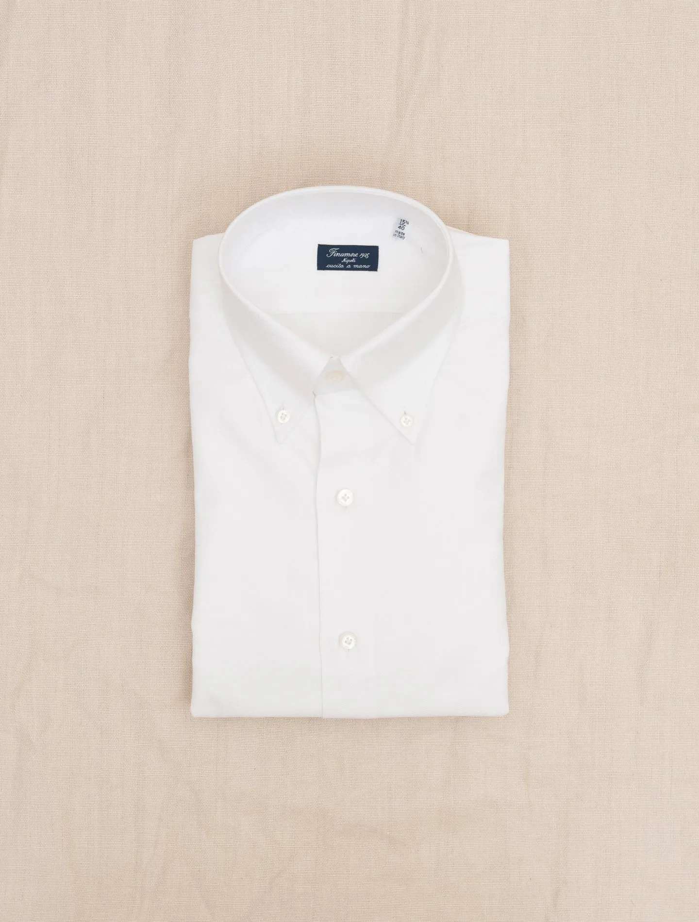 Lucio Royal Oxford Shirt White