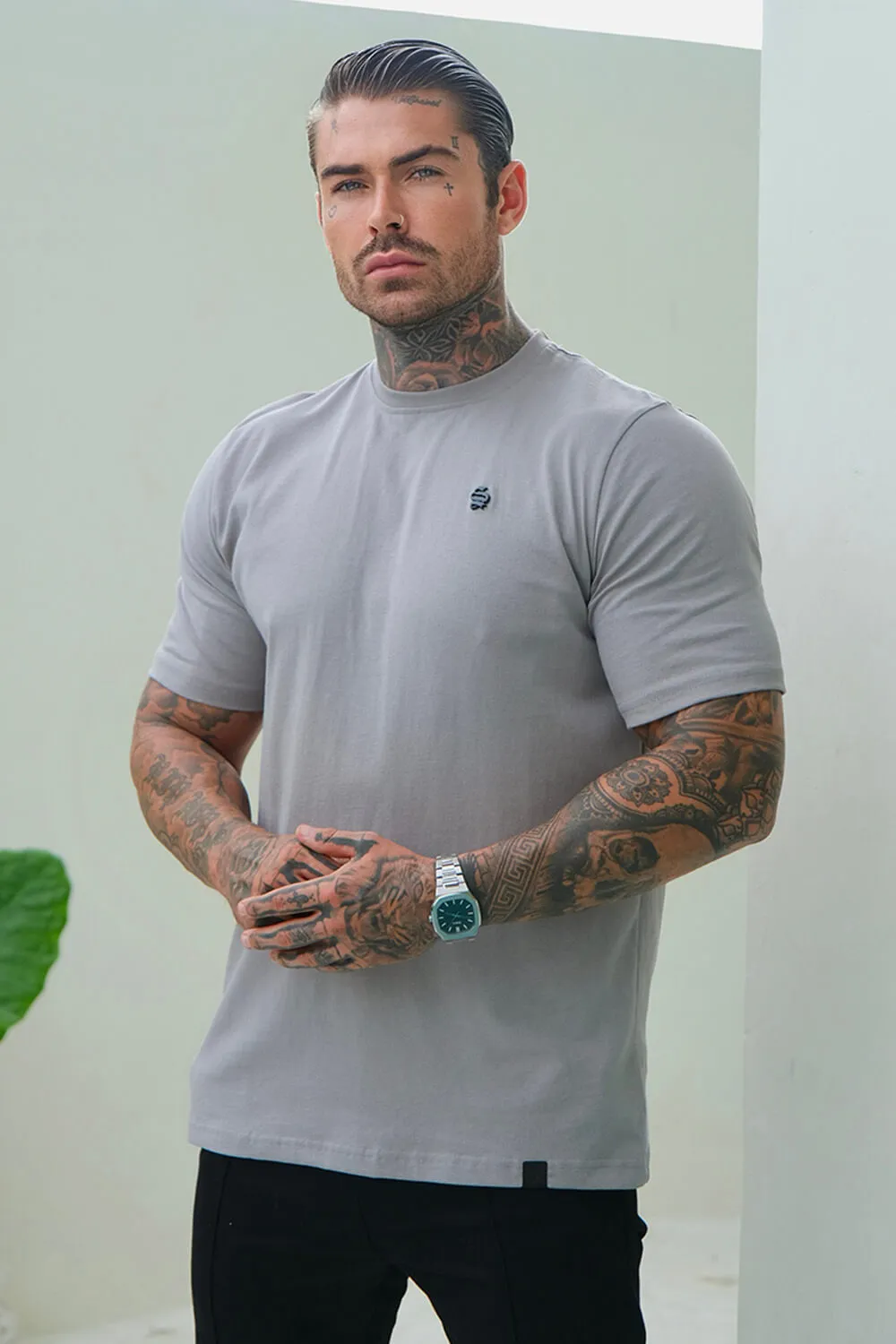 Luxe Core Tee - Grey