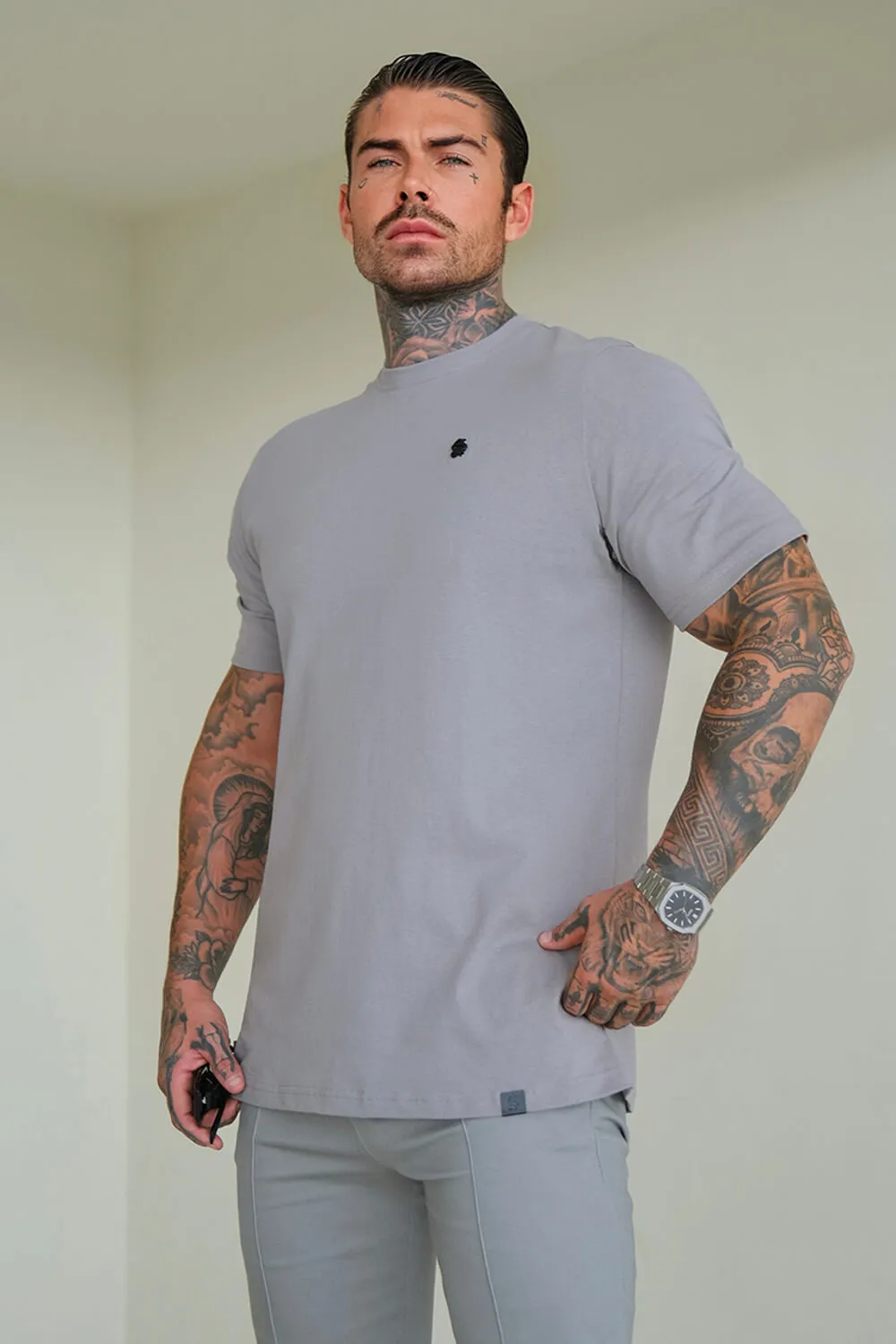 Luxe Core Tee - Grey